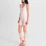 Stample Jumpsuit - Pink