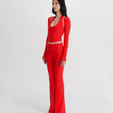 Off-Duty Top - Red