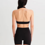 Halter Bra - Black