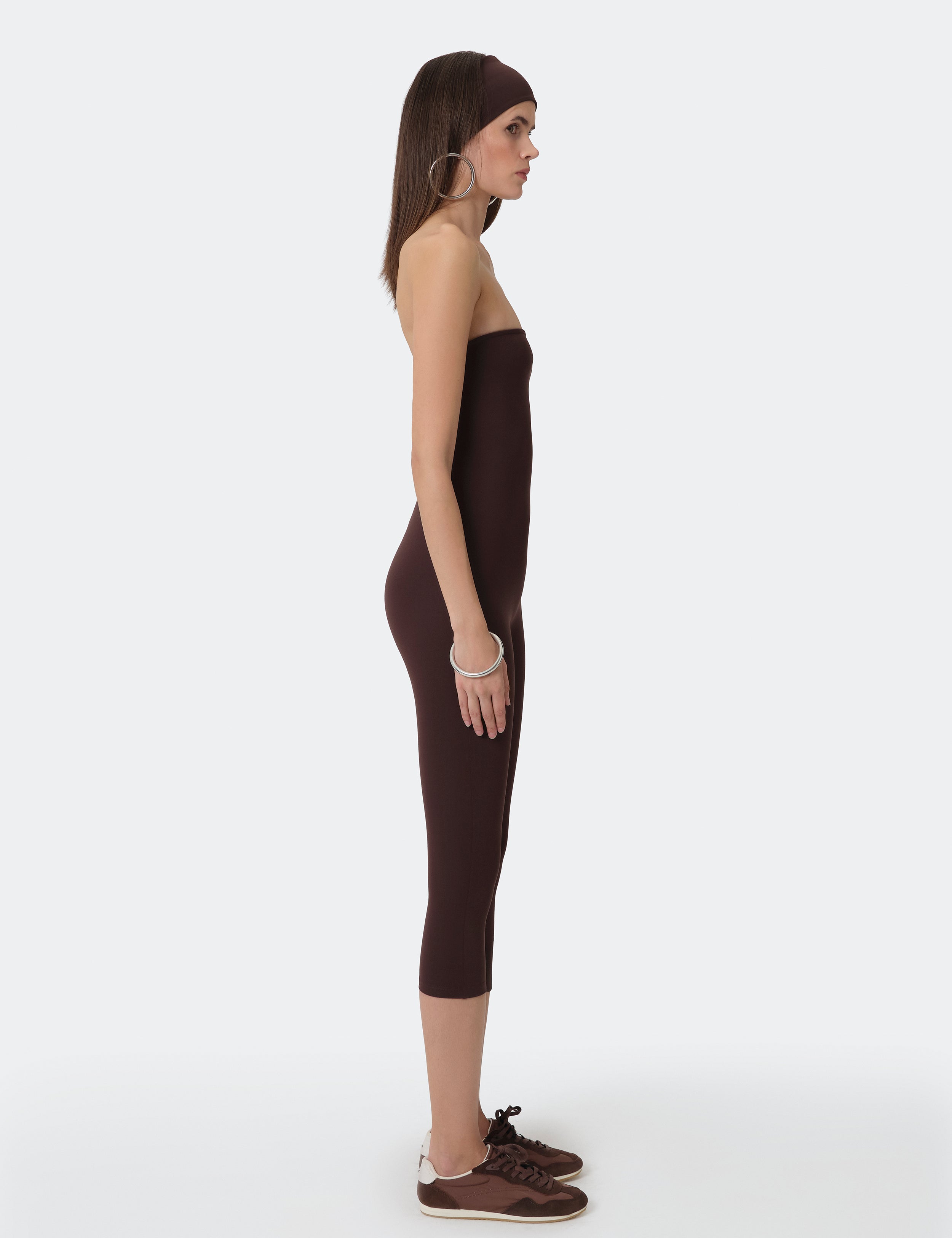 After Hours Jumpsuit - Brown