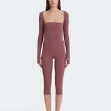 After Hours Jumpsuit - Mauve