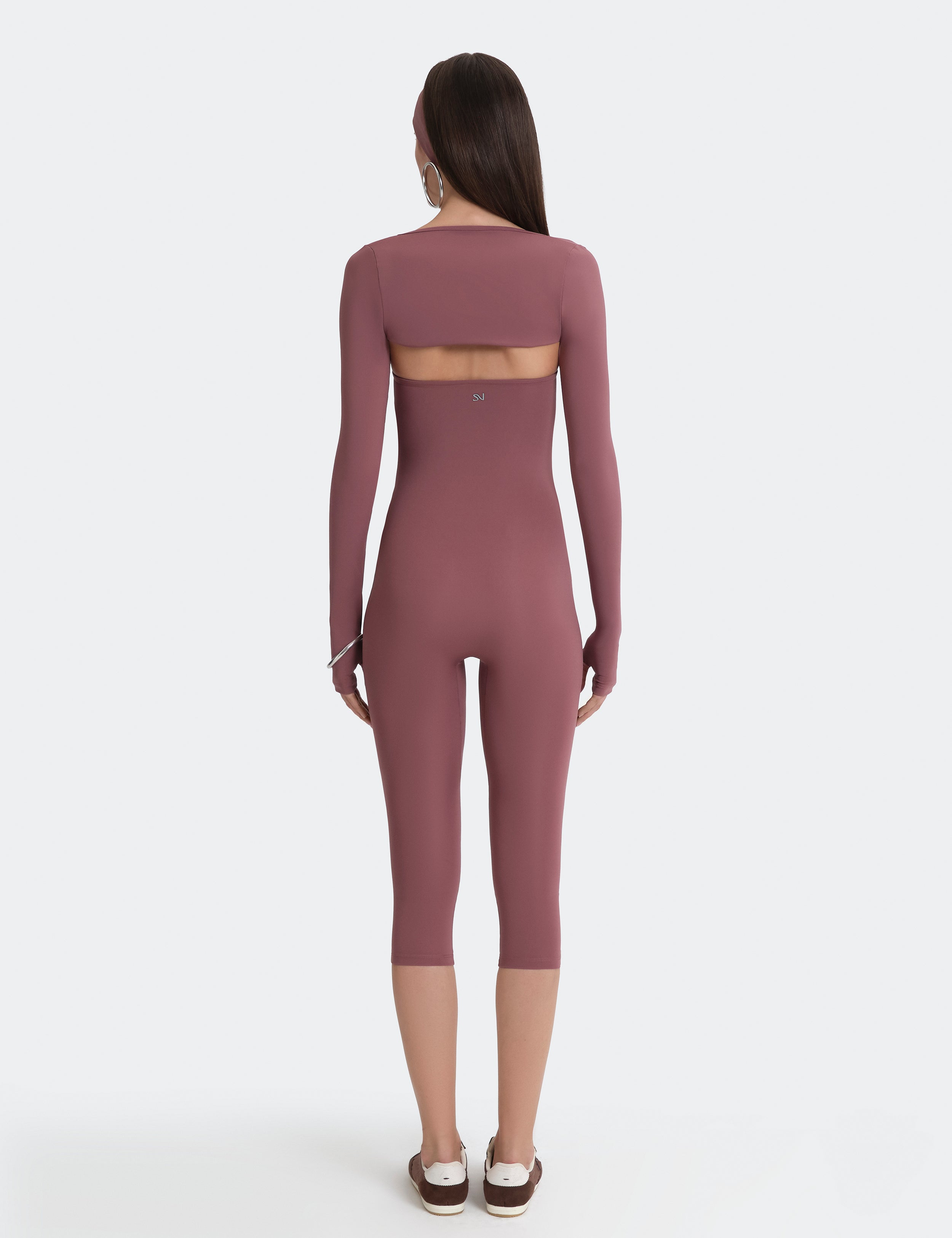 After Hours Jumpsuit - Mauve