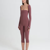 After Hours Jumpsuit - Mauve