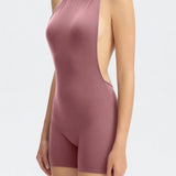 Bambi Playsuit - Mauve