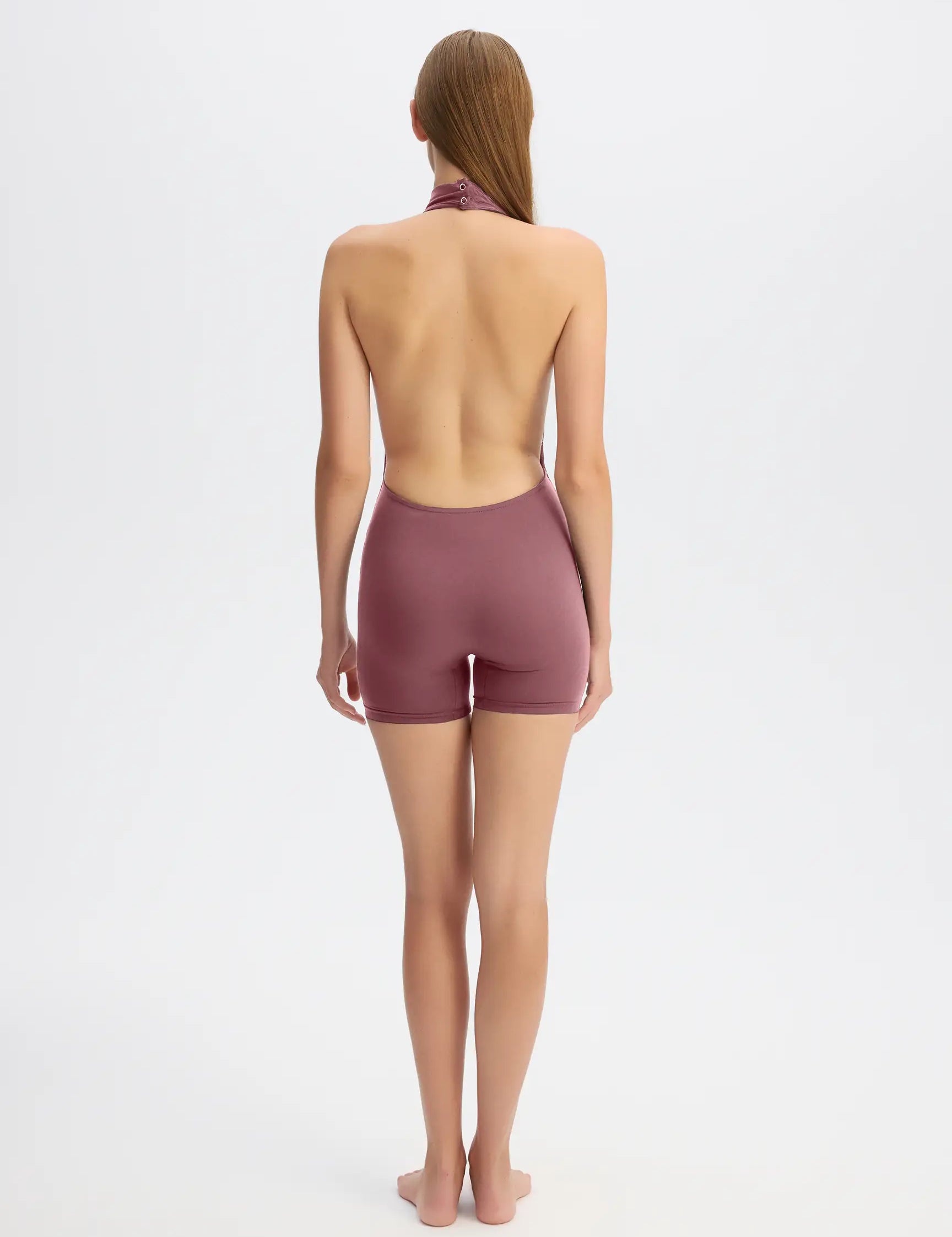 Bambi Playsuit - Mauve