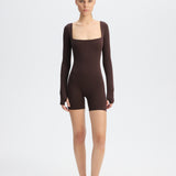 Bloomie Playsuit - Brown