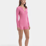Crush Playsuit - Pink