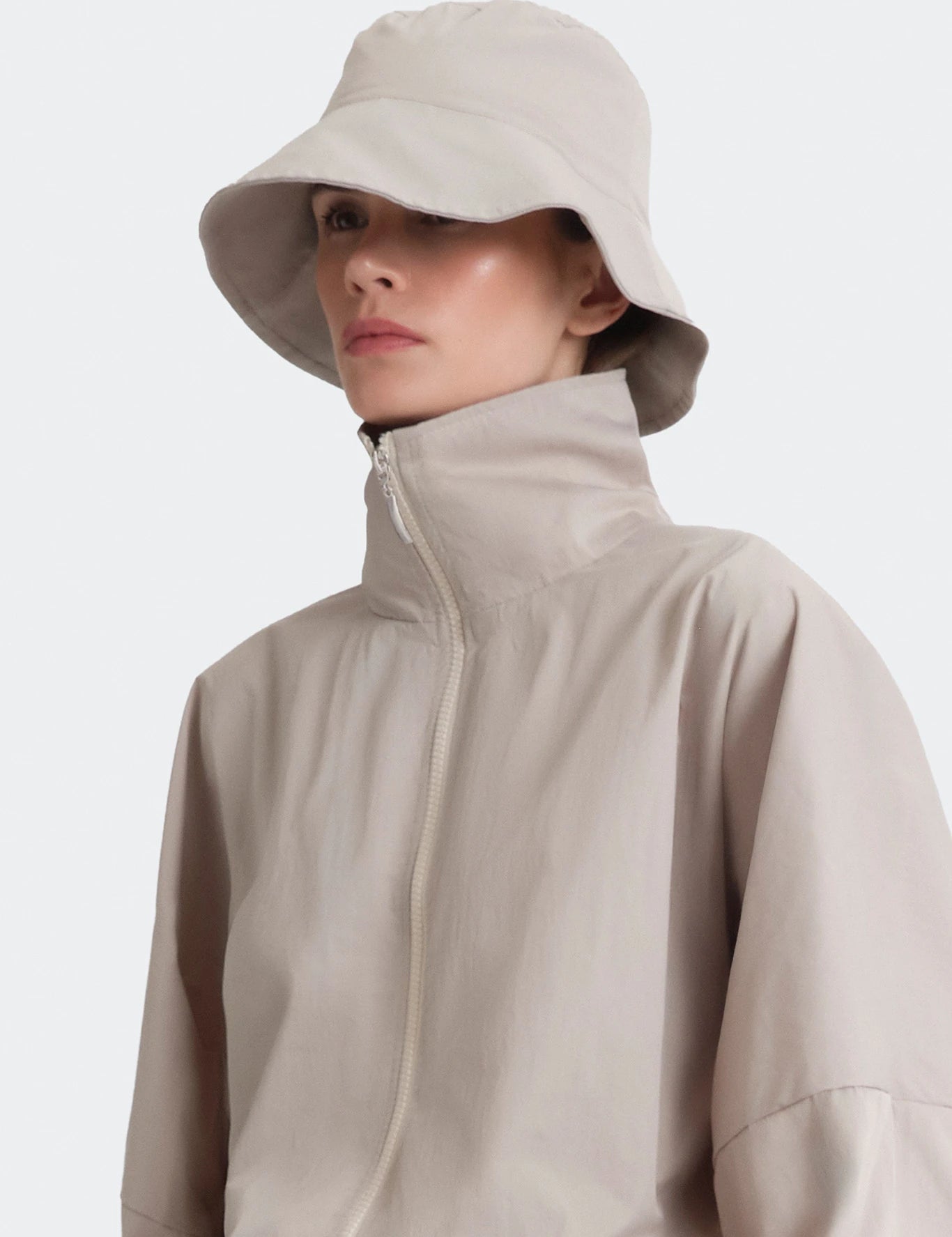 Downtown Bucket Hat - Beige