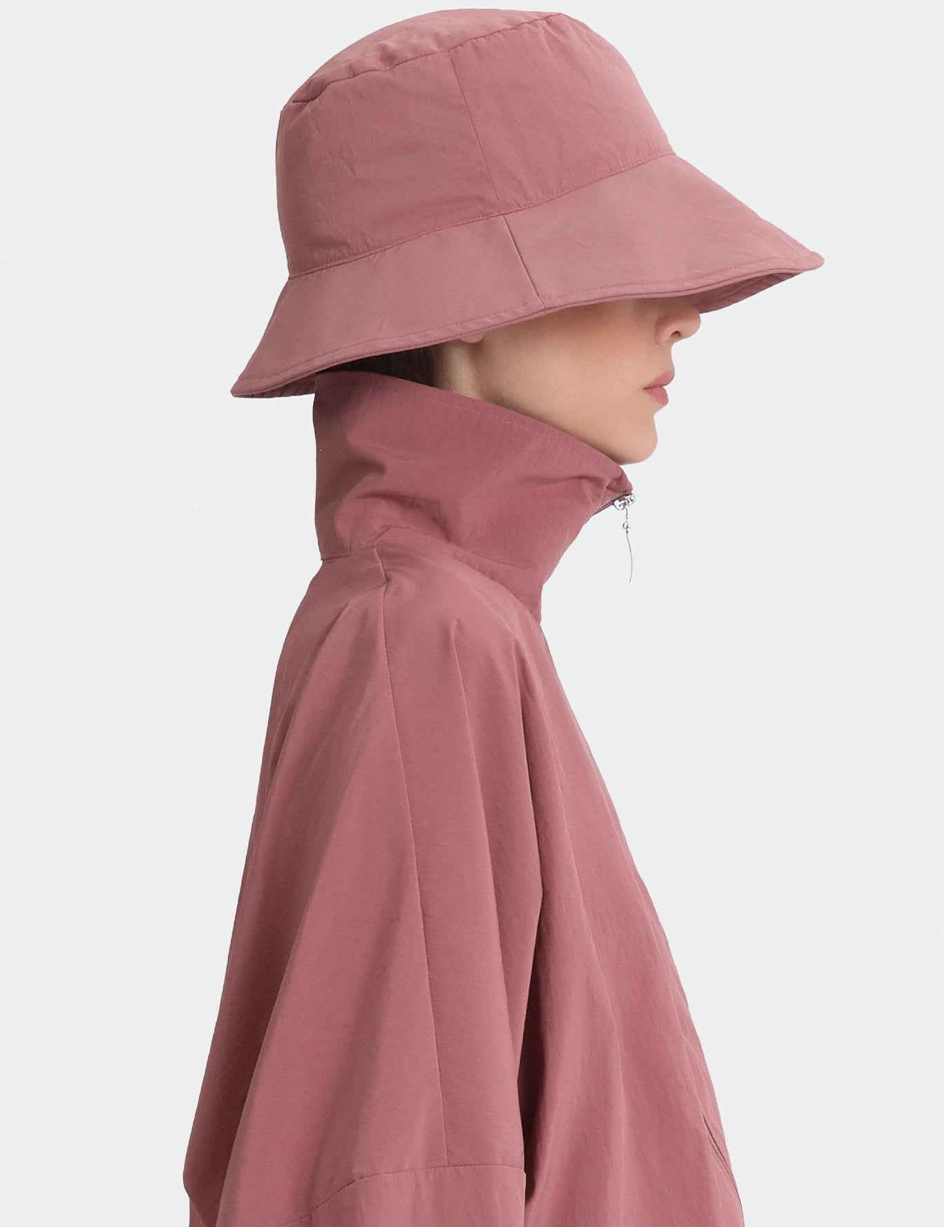 Downtown Bucket Hat - Mauve