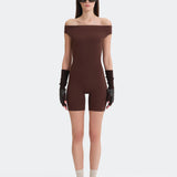 Driven Jumpsuit - Brown