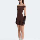 Driven Jumpsuit - Brown