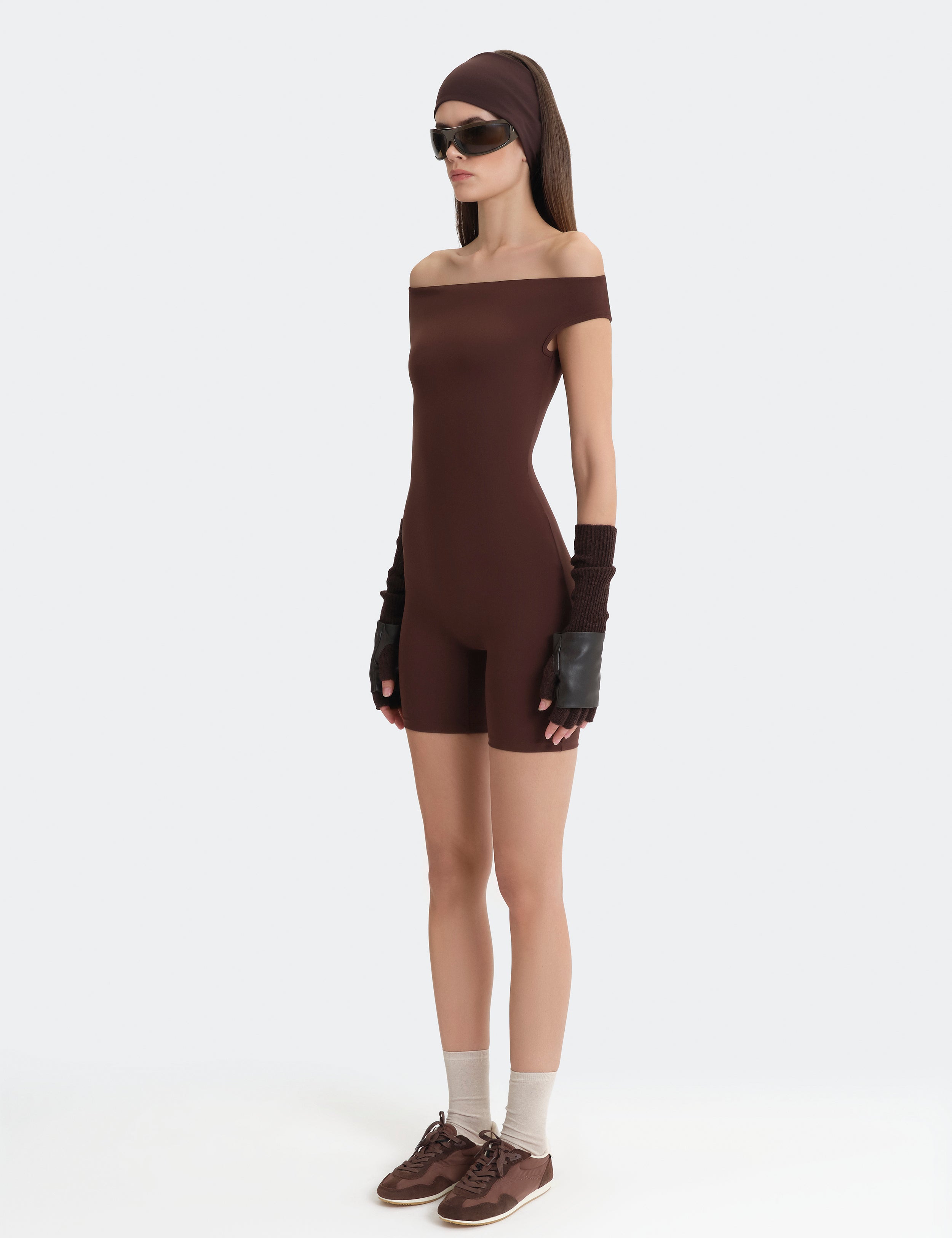Driven Jumpsuit - Brown