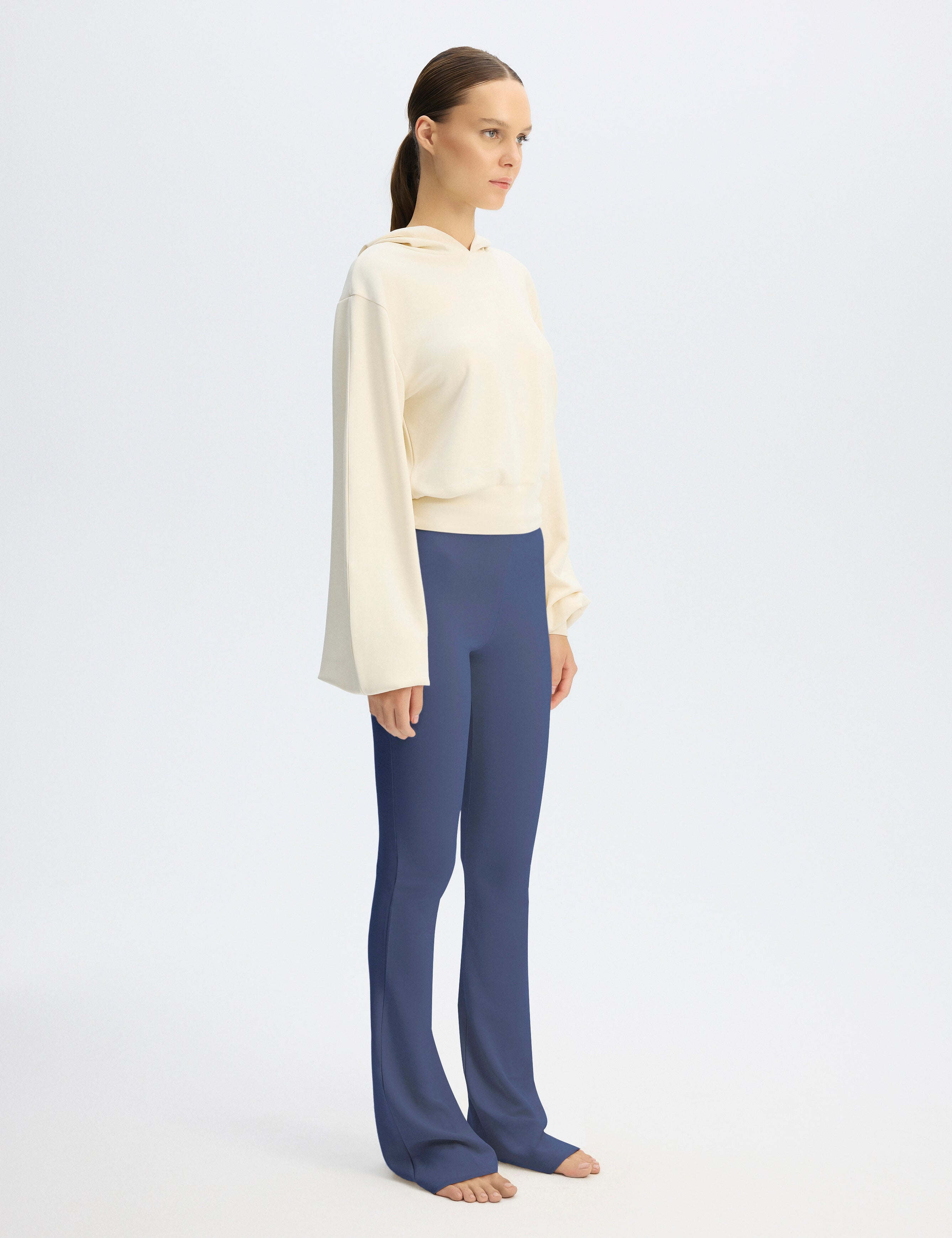 London Flared Pants - Blue