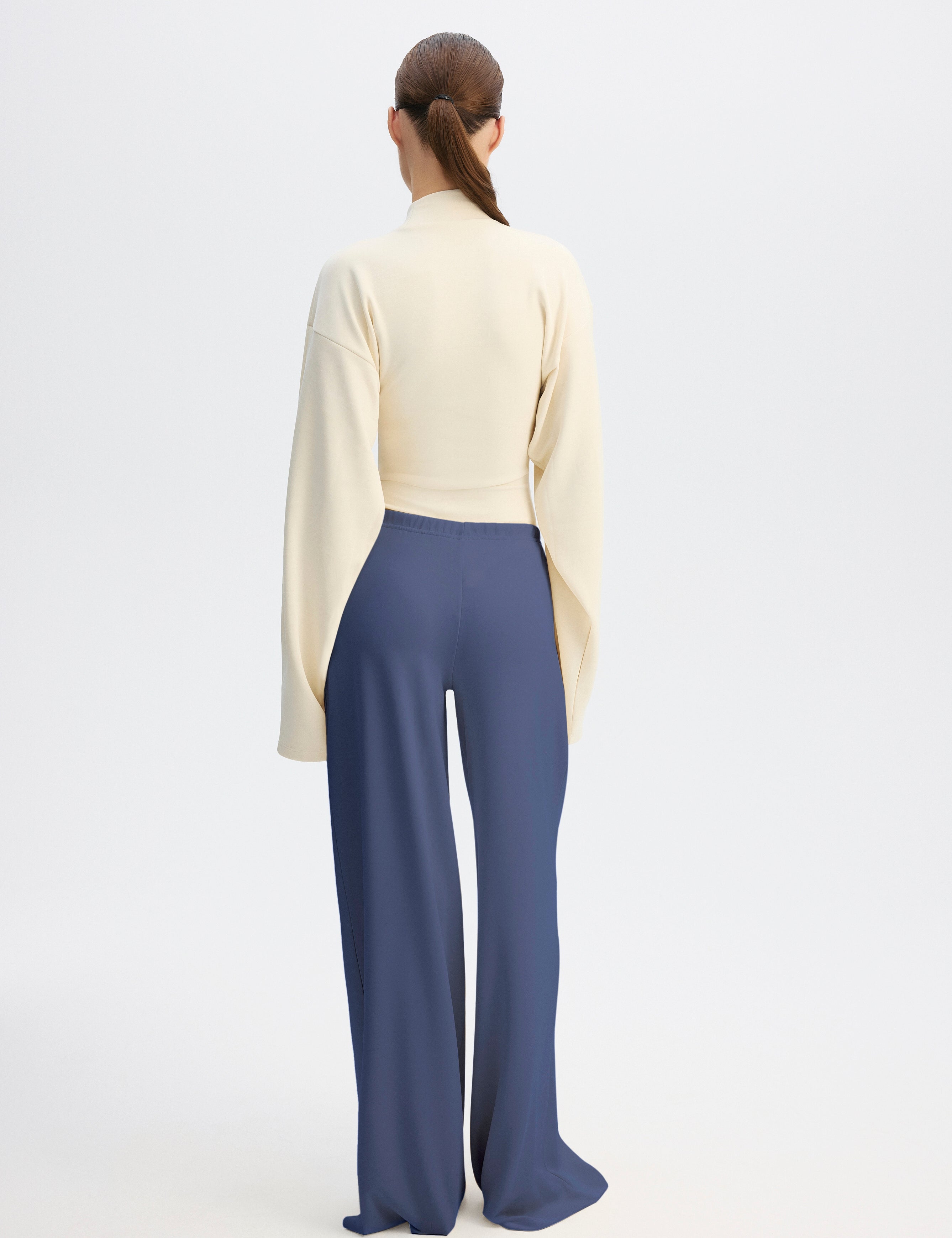 London Flared Pants - Blue