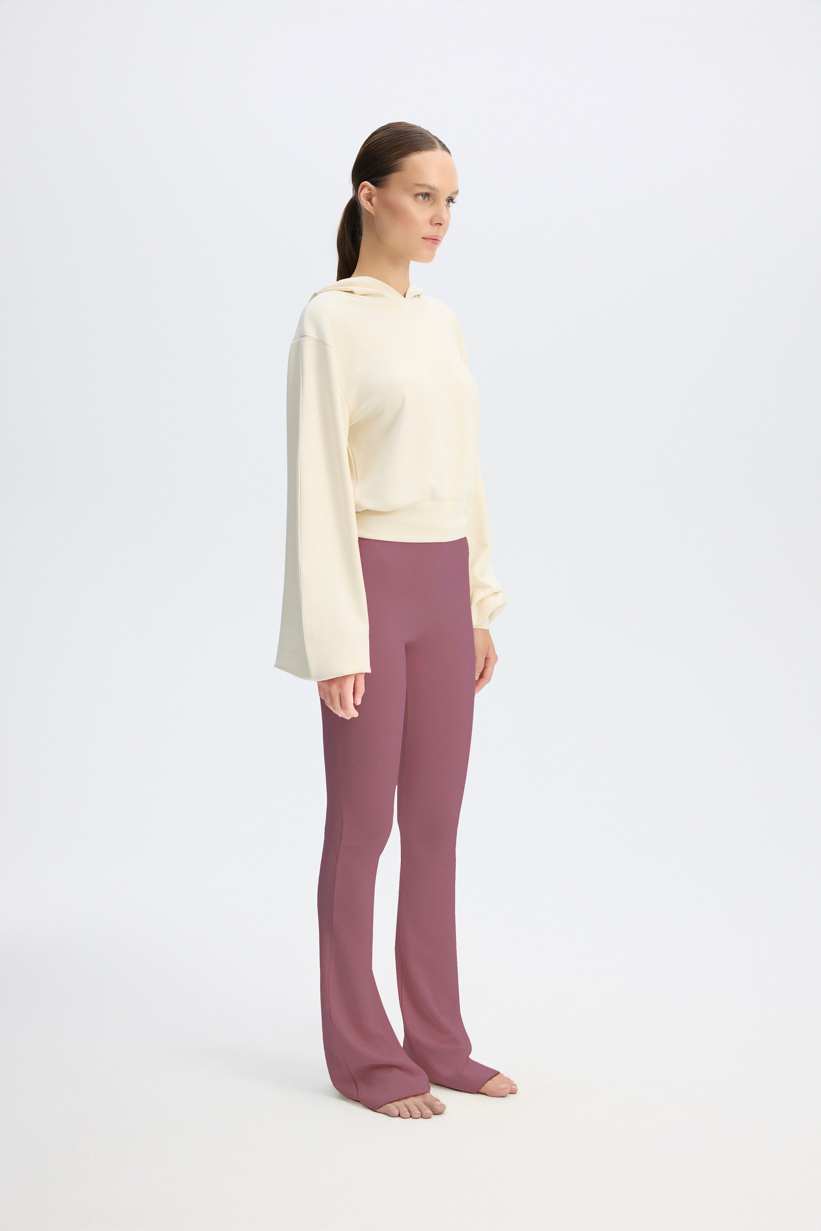 London Flared Pants - Mauve