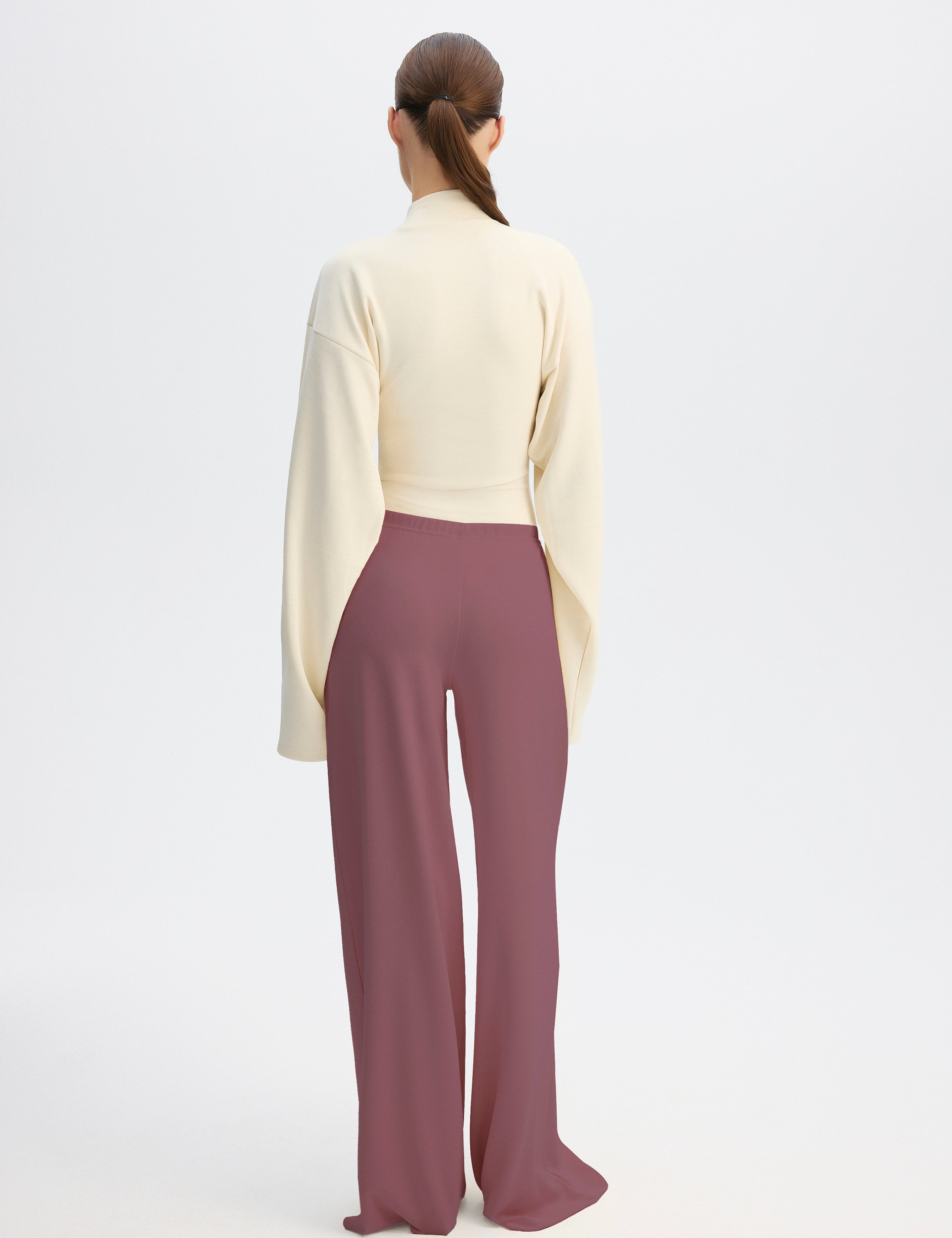 London Flared Pants - Mauve