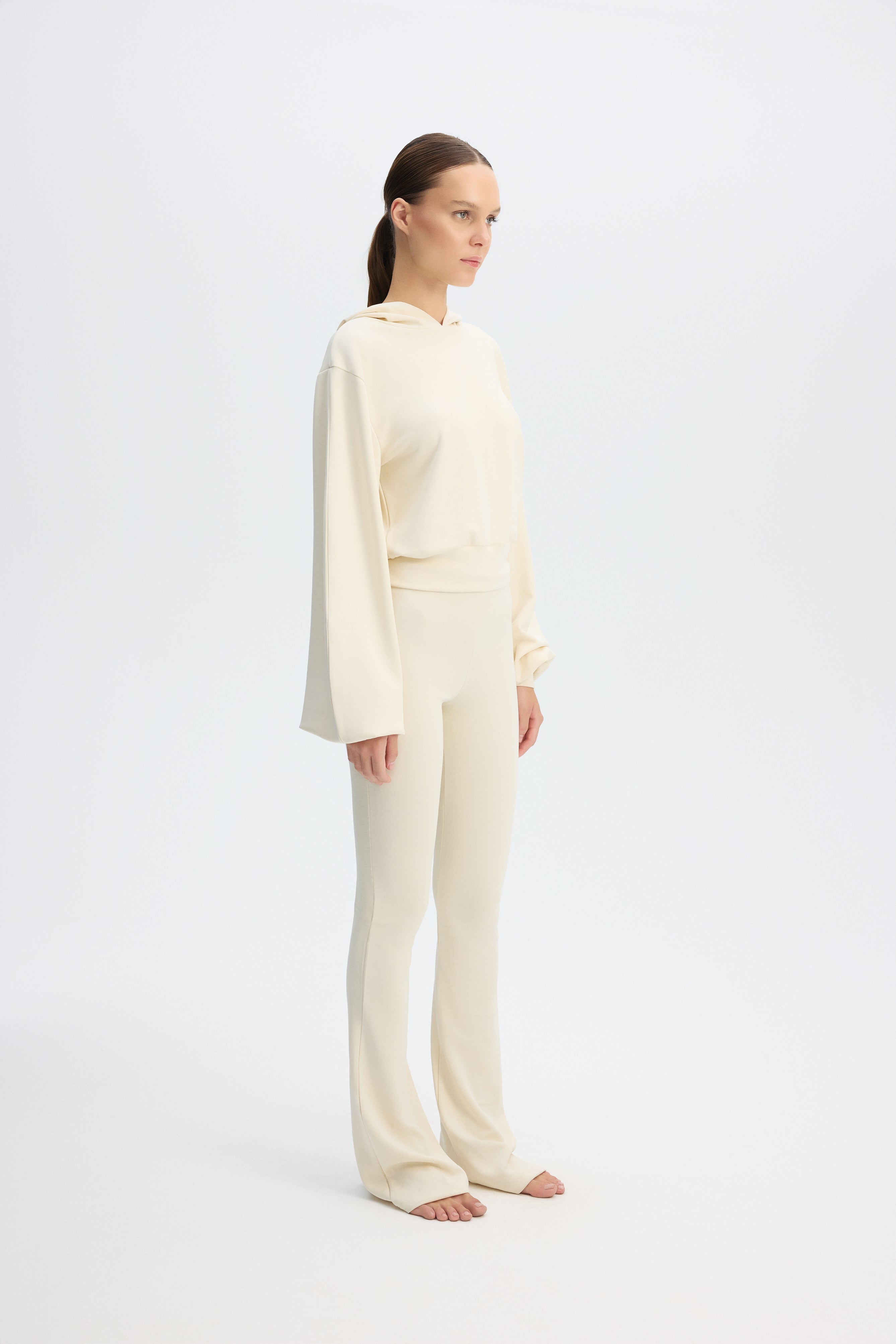 London Flared Pants - Beige