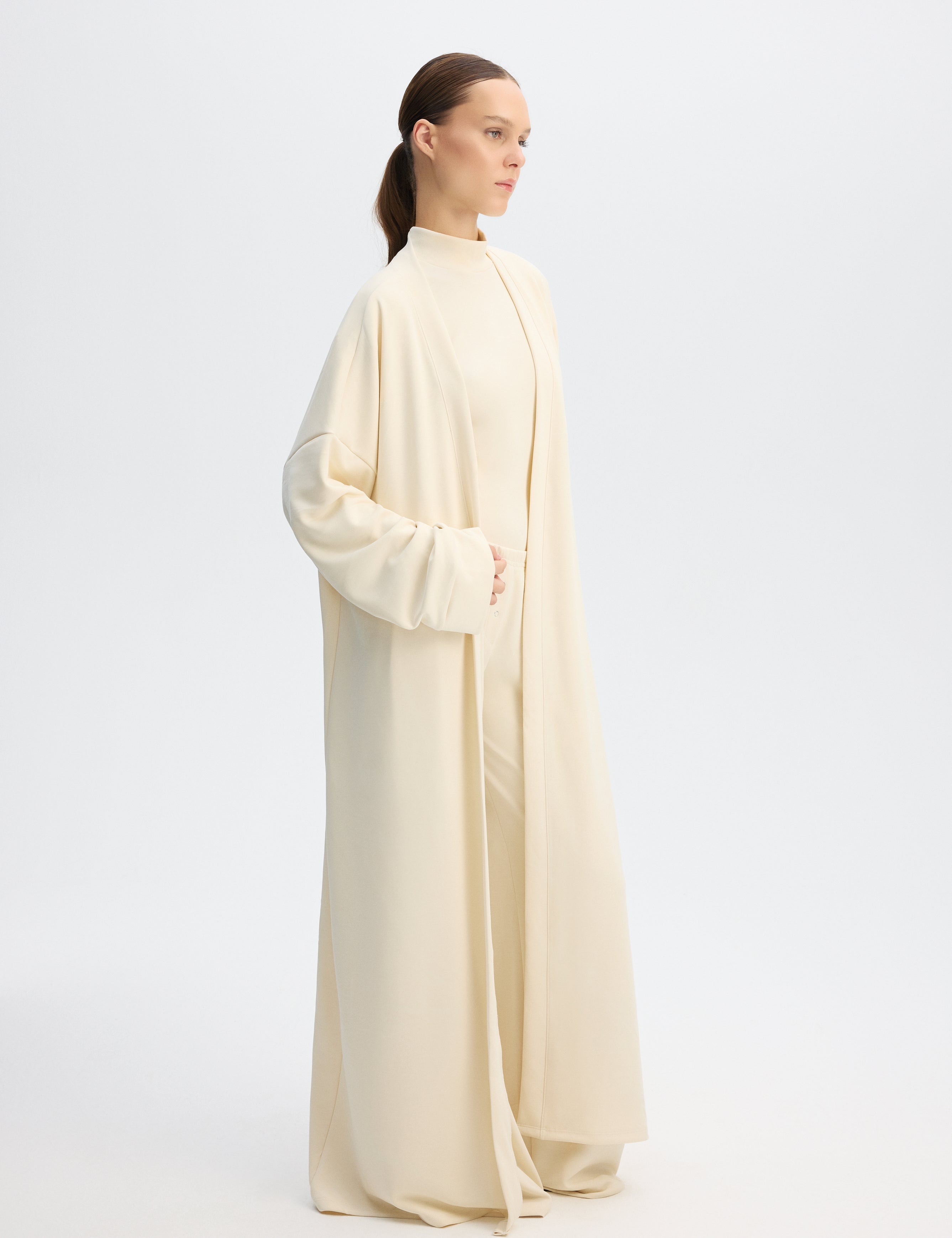 London Long Cardigan - Beige