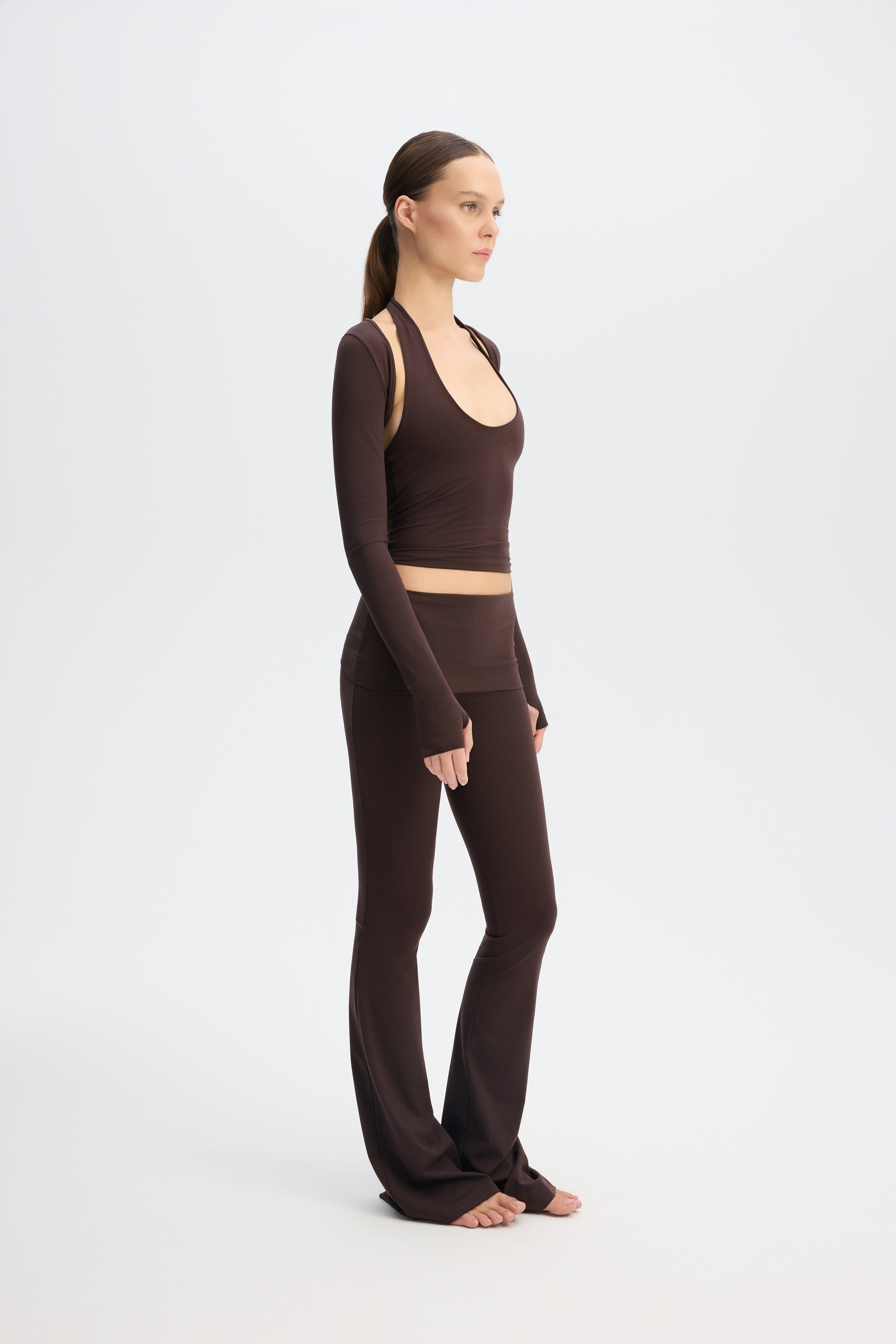 Off-Duty Bolero - Brown
