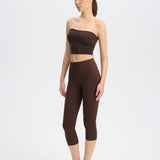 Shelby Capri Bottom - Brown