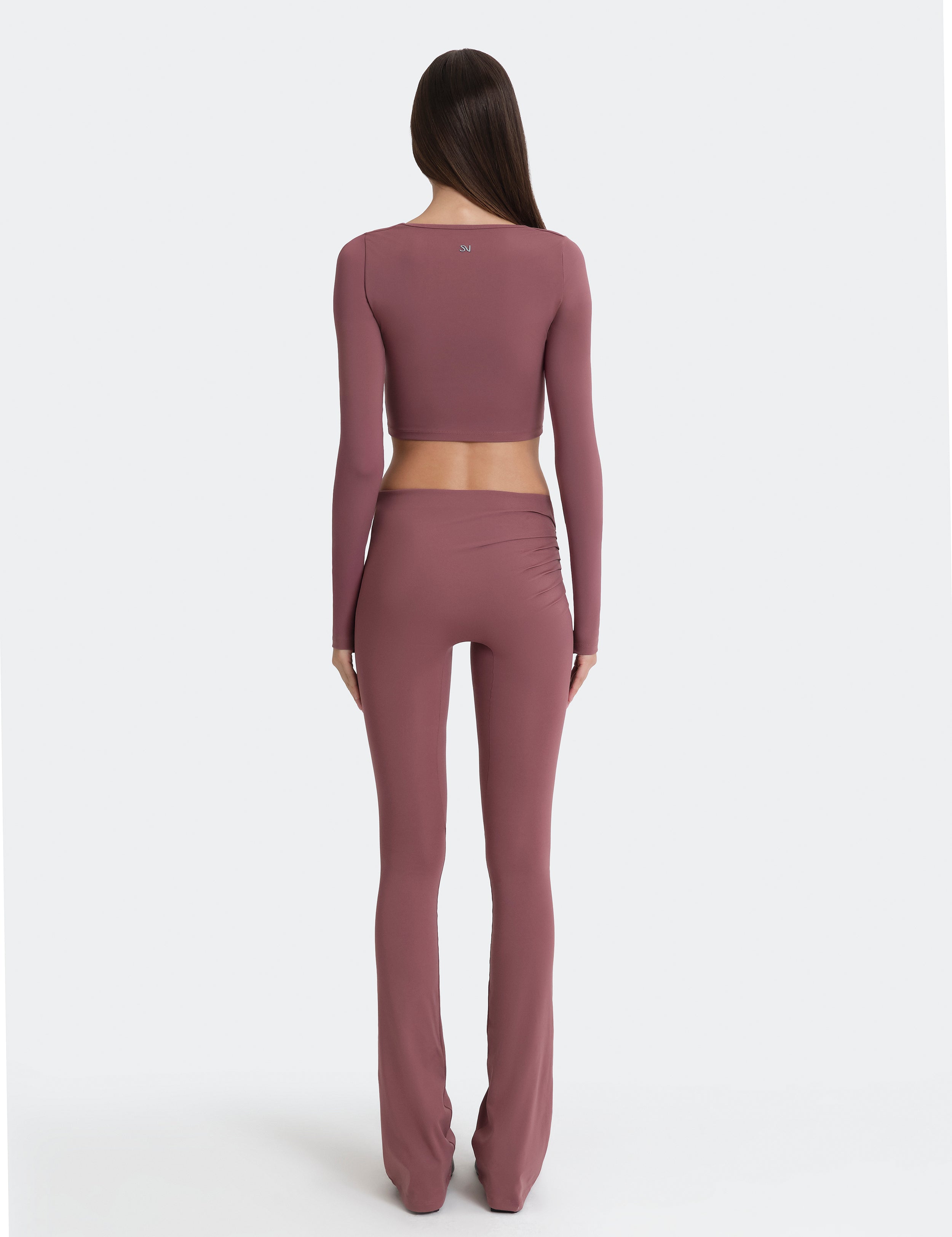 Sky Long Sleeve Top - Mauve