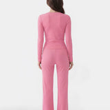 Soft Lounge Pants - Pink