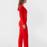Soft Lounge Pants - Red