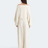 Urban Zip Sweatshirt - Beige