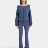 Urban Zip Sweatshirt - Blue
