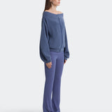 Urban Zip Sweatshirt - Blue