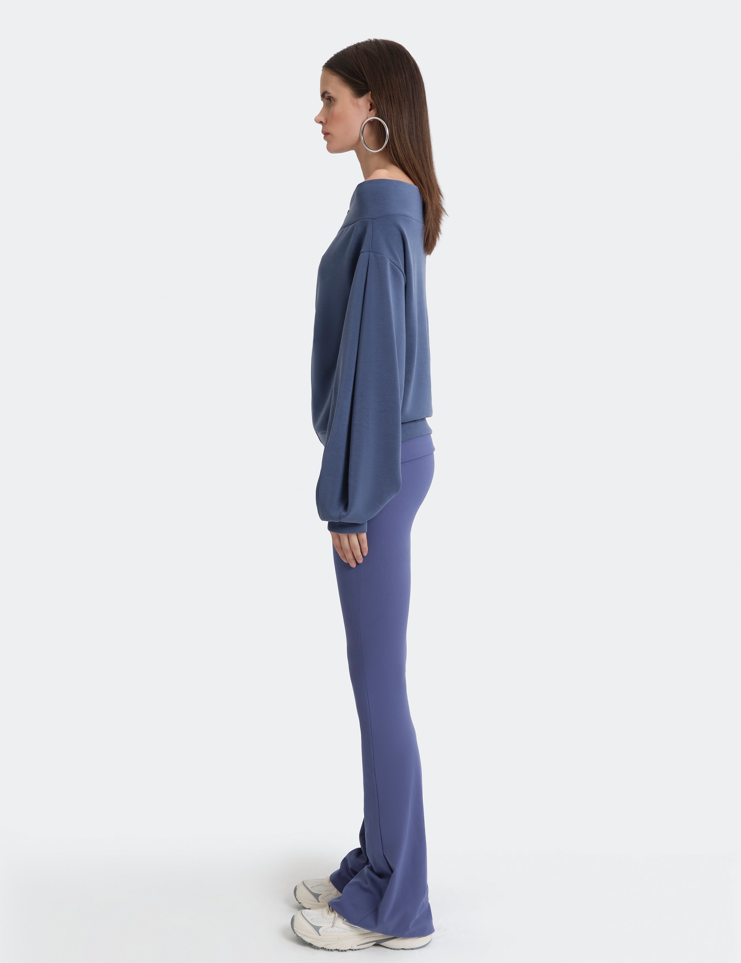 Urban Zip Sweatshirt - Blue